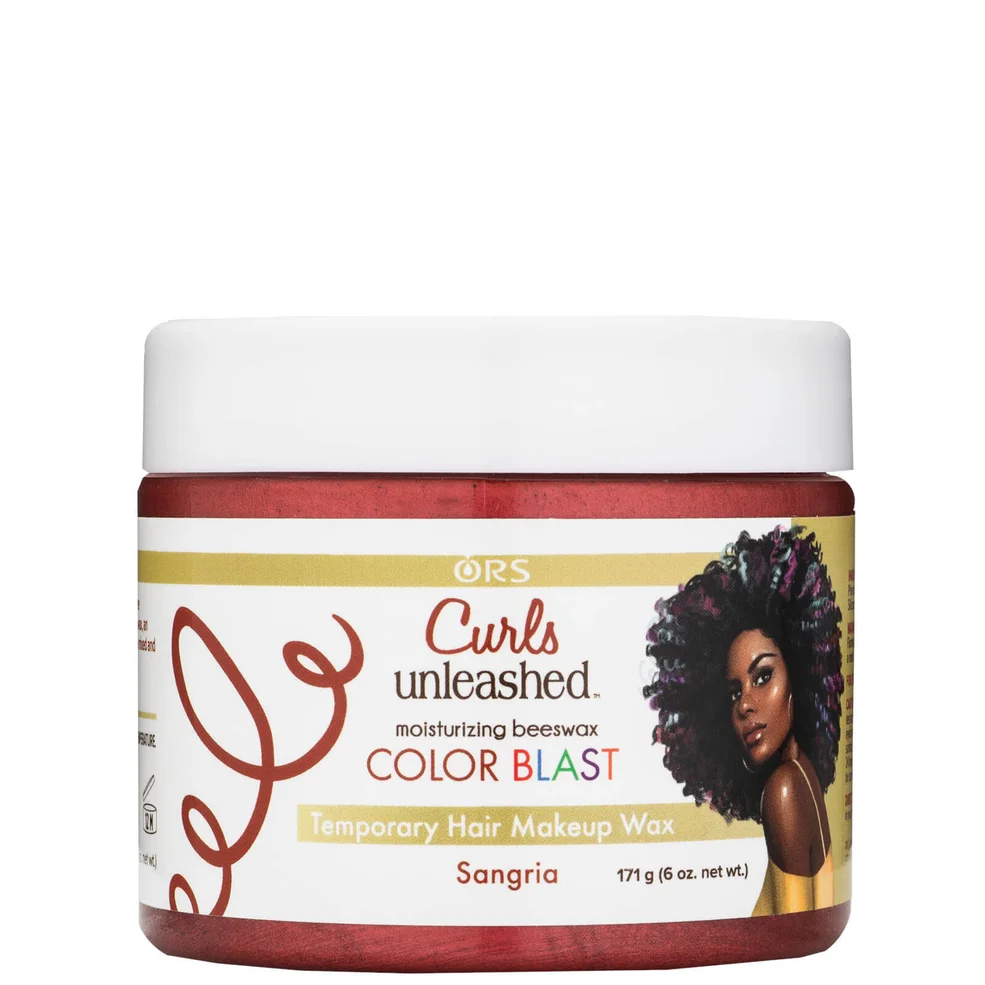 ORS Curls Unleashed Colour Blast Temporary Hair Makeup Wax - Sangria Image 1