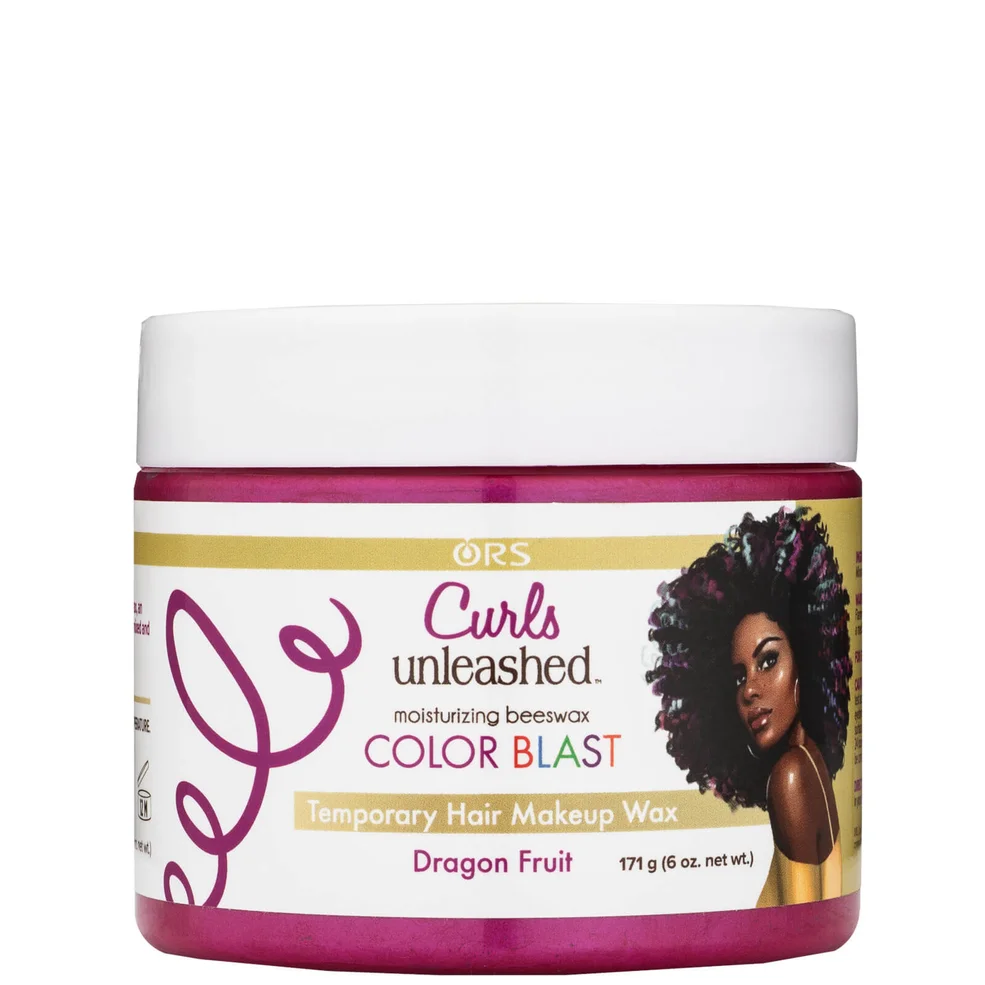 ORS Curls Unleashed Colour Blast Temporary Hair Makeup Wax - Dragon Fruit Image 1