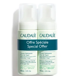 Caudalie Vinoclean Instant Foaming Cleanser Duo - Size Duo