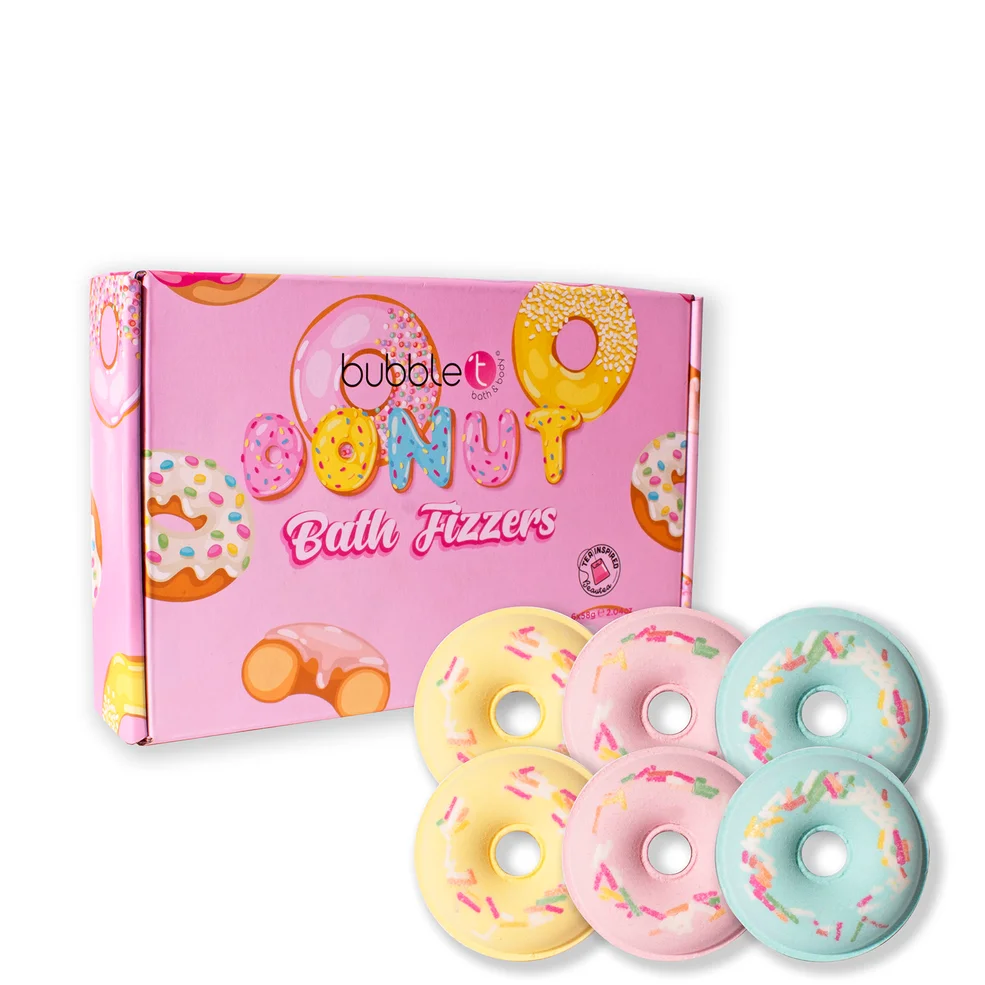 Bubble T Donut Bath Bomb Fizzers Gift Set Image 1