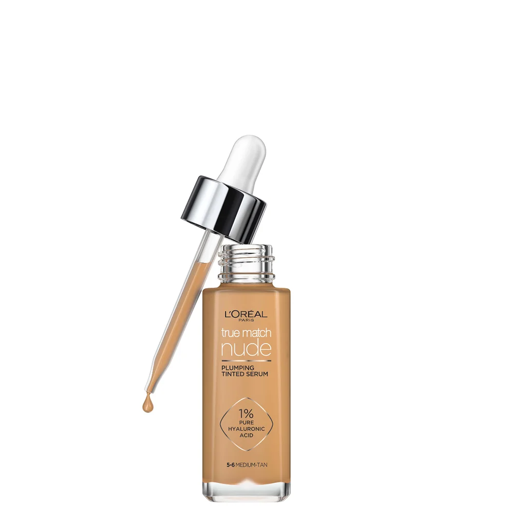 L'Oréal Paris True Match Nude Plumping Tinted Serum (Various Shades) Image 1