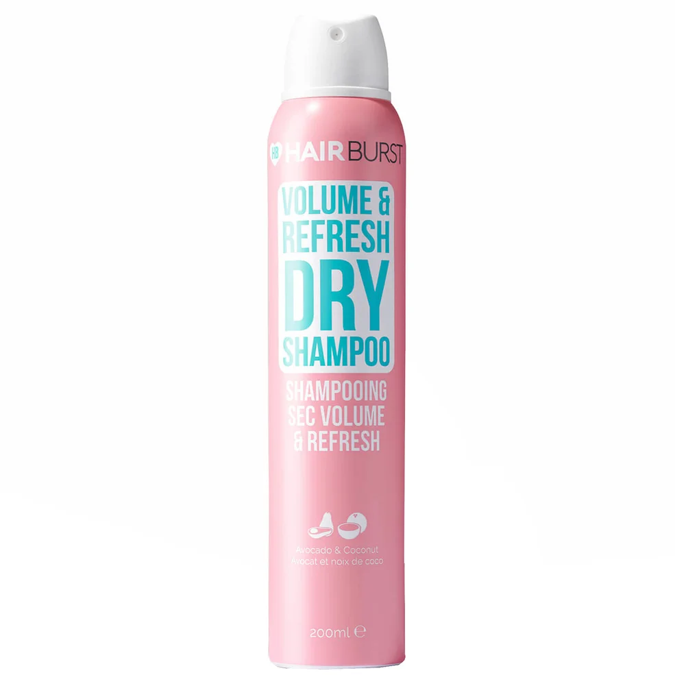 Hairburst Volume and Refresh Dry Shampoo 200ml Image 1