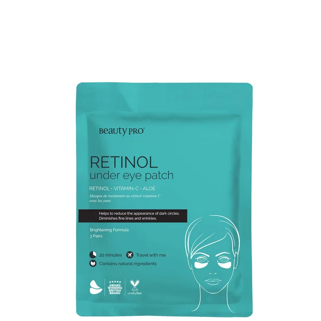BeautyPro Retinol Under Eye Patch (3 Pairs)