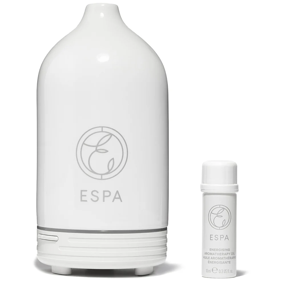 ESPA Aromatherapy Essential Oil Diffuser Starter Kit - Energising Image 1