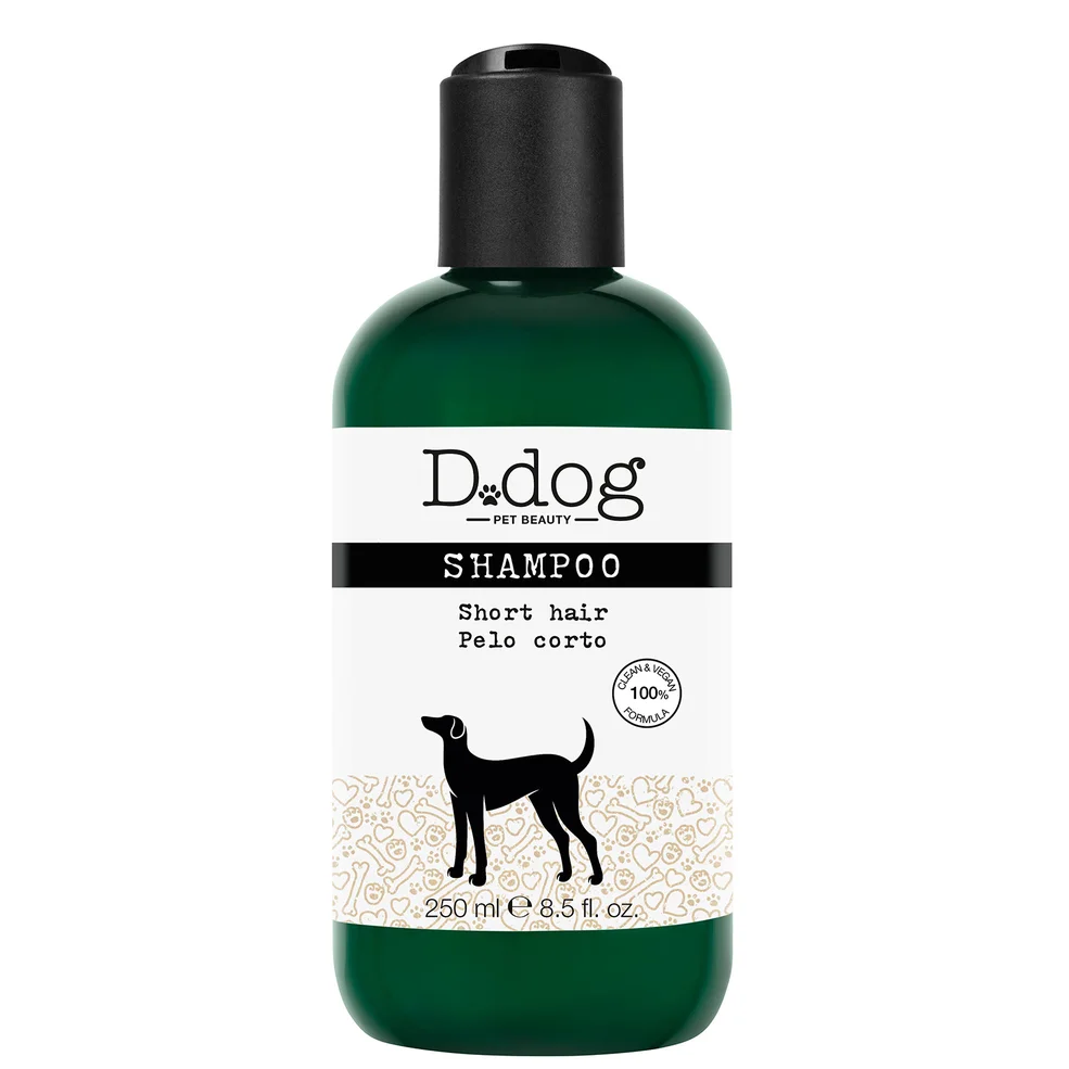 D.Dog Shampoo - Short Hair 250ml Image 1
