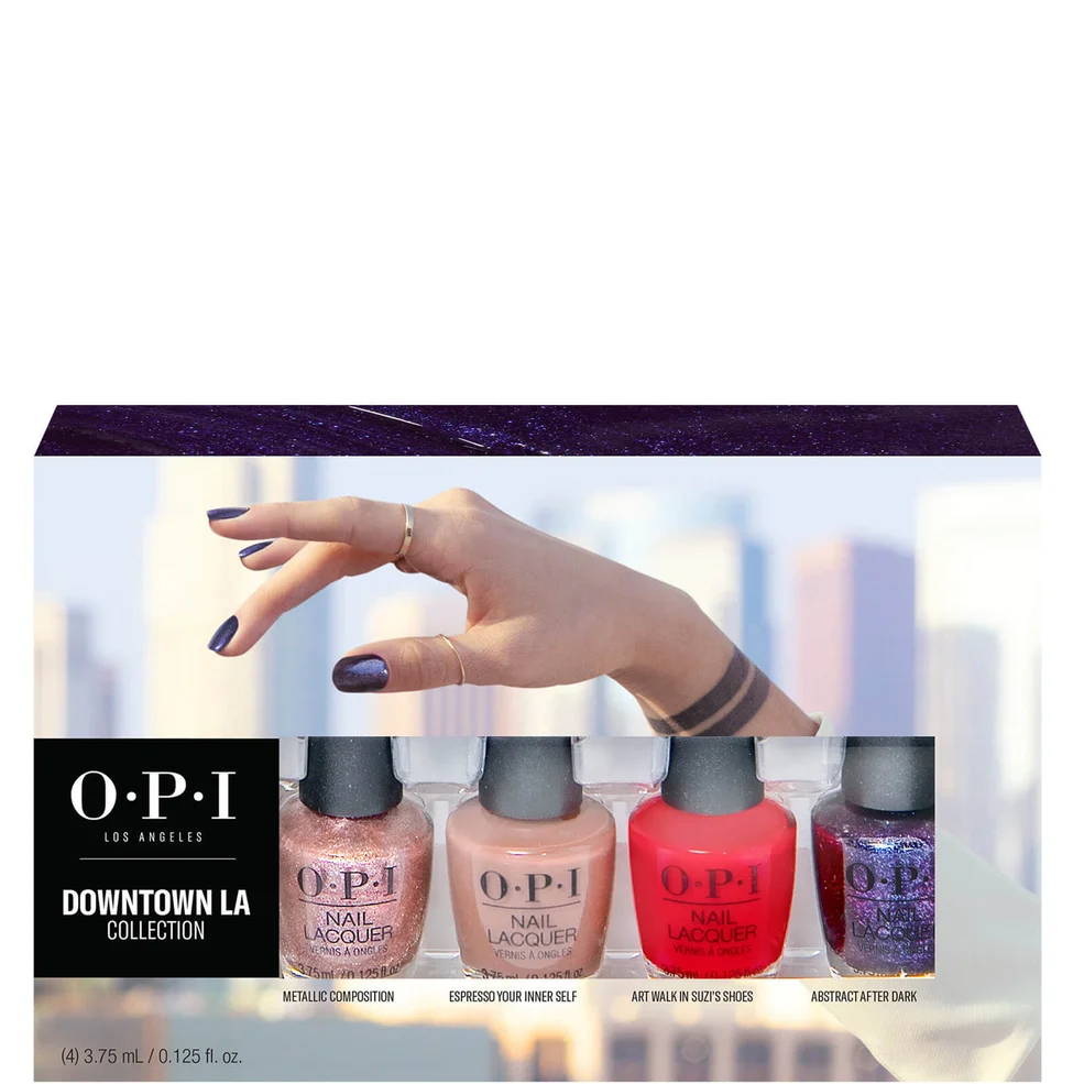 OPI Nail Polish DTLA Collection Nail Polish Gift Set 4 x 3.75ml Image 1