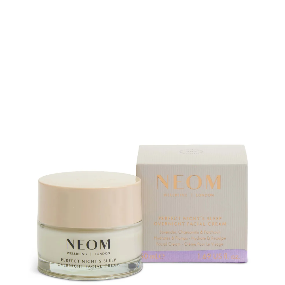 NEOM Perfect Night's Sleep Overnight Facial Cream 50ml Image 1