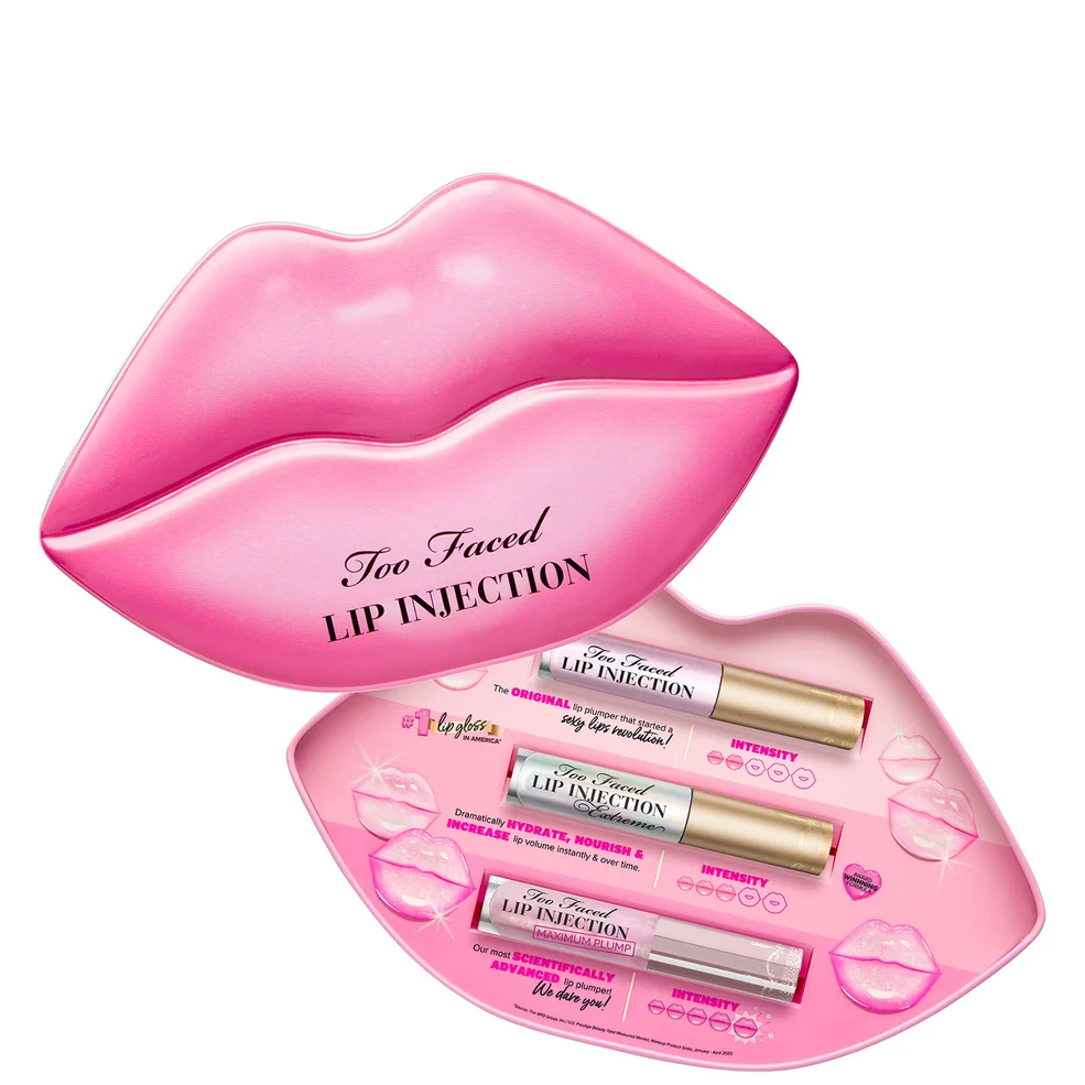 Too Faced Limited Edition Lip Injection Plump Challenge Lip Plumper Set Image 1