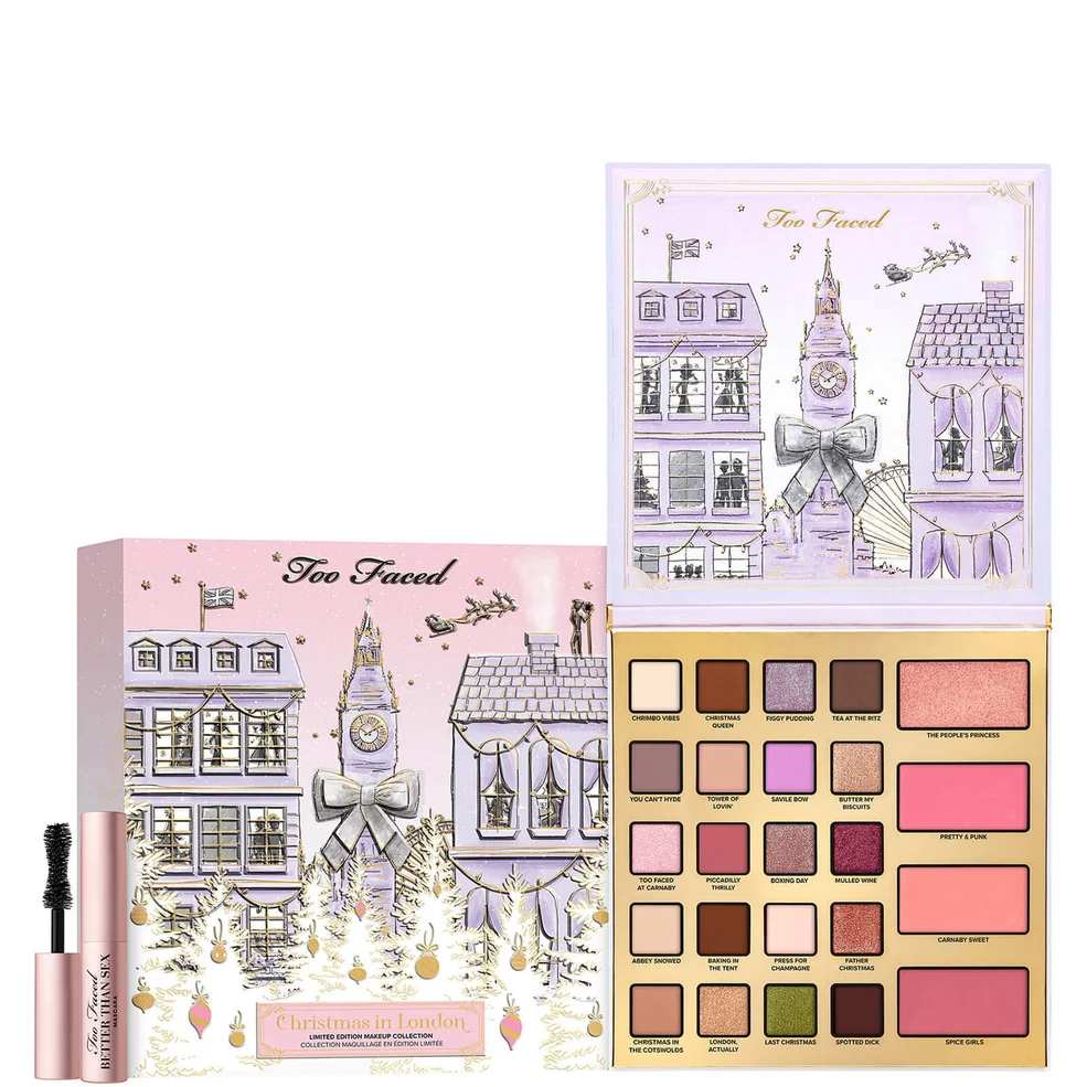 Too Faced Limited Edition Christmas in London Makeup Set Image 1