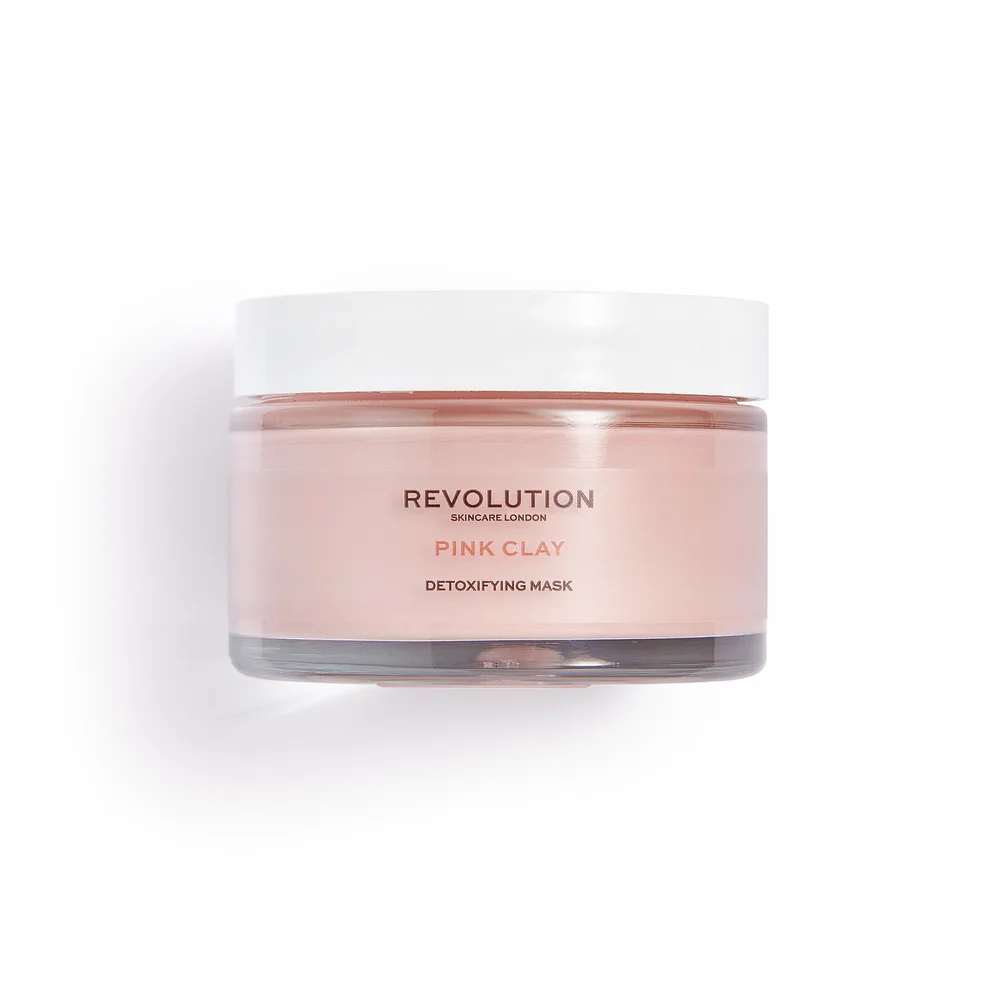 Revolution Skincare Pink Clay Detoxifying Face Mask Super Size Image 1