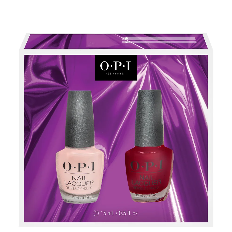 OPI Celebration Collection Nail Polish Iconic Duo Gift Set Image 1