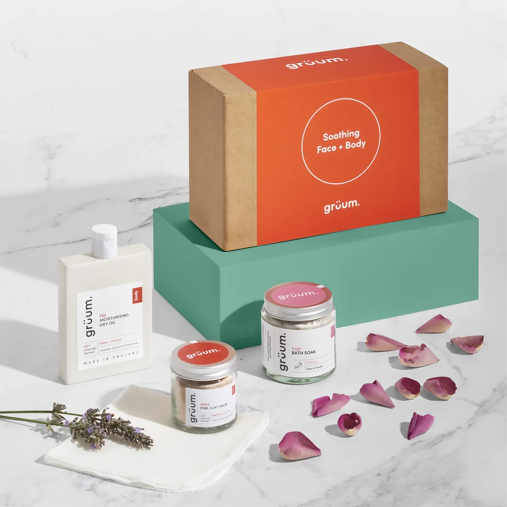 grüum Soothing Face and Body Gift Set Image 1