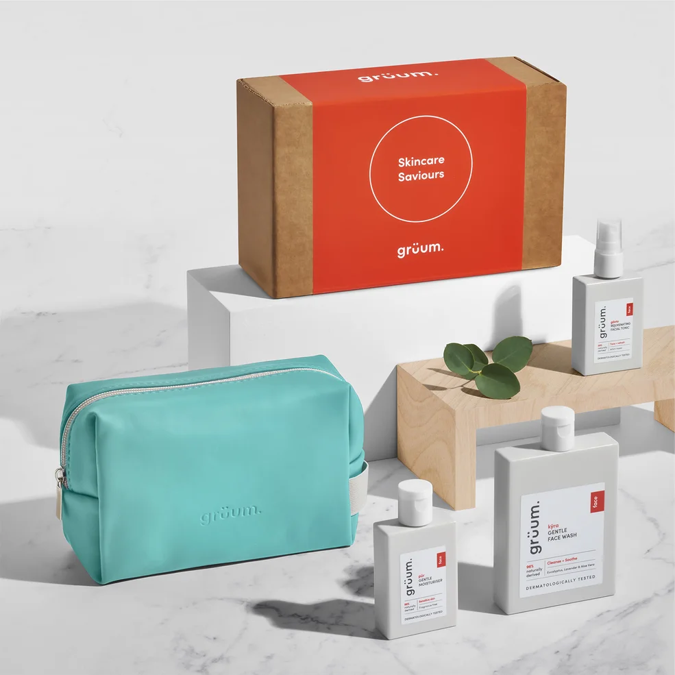 grüum Skincare Saviours Gift Set Image 1