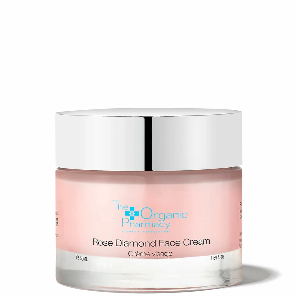 The Organic Pharmacy Rose Diamond Face Cream 50ml Image 1