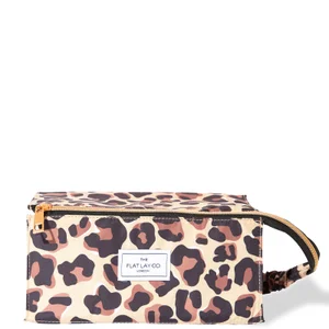 The Flat Lay Co. Open Flat Box Bag - Leopard Print - undefined undefined