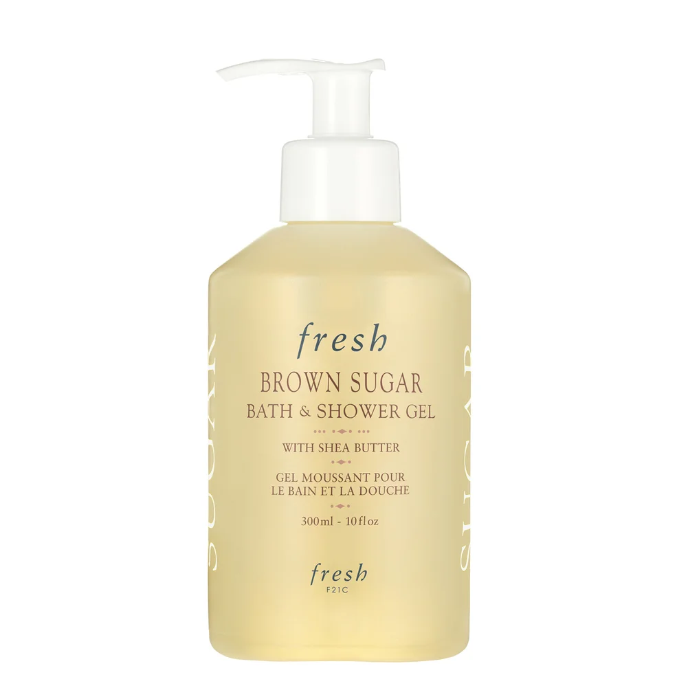 Fresh Brown Sugar Bath and Shower Gel 300ml Image 1