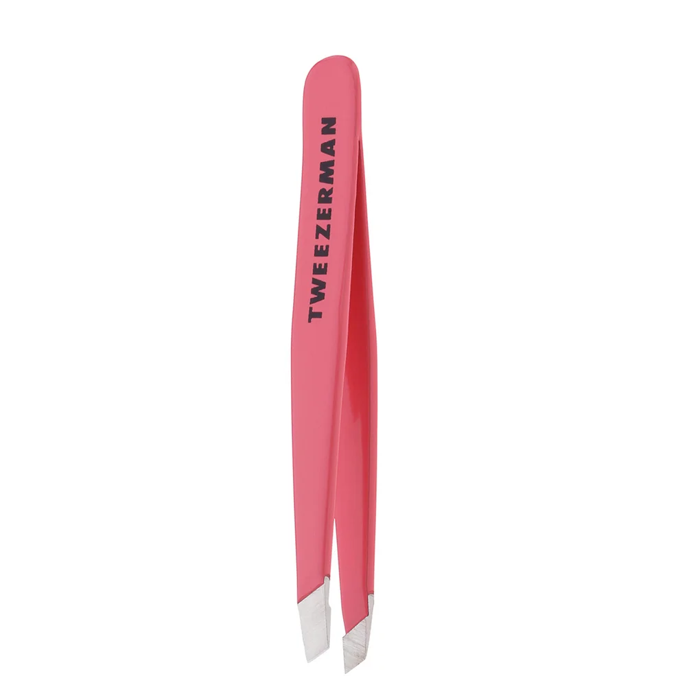 Tweezerman Mini Slant Tweezer Geranium Image 1