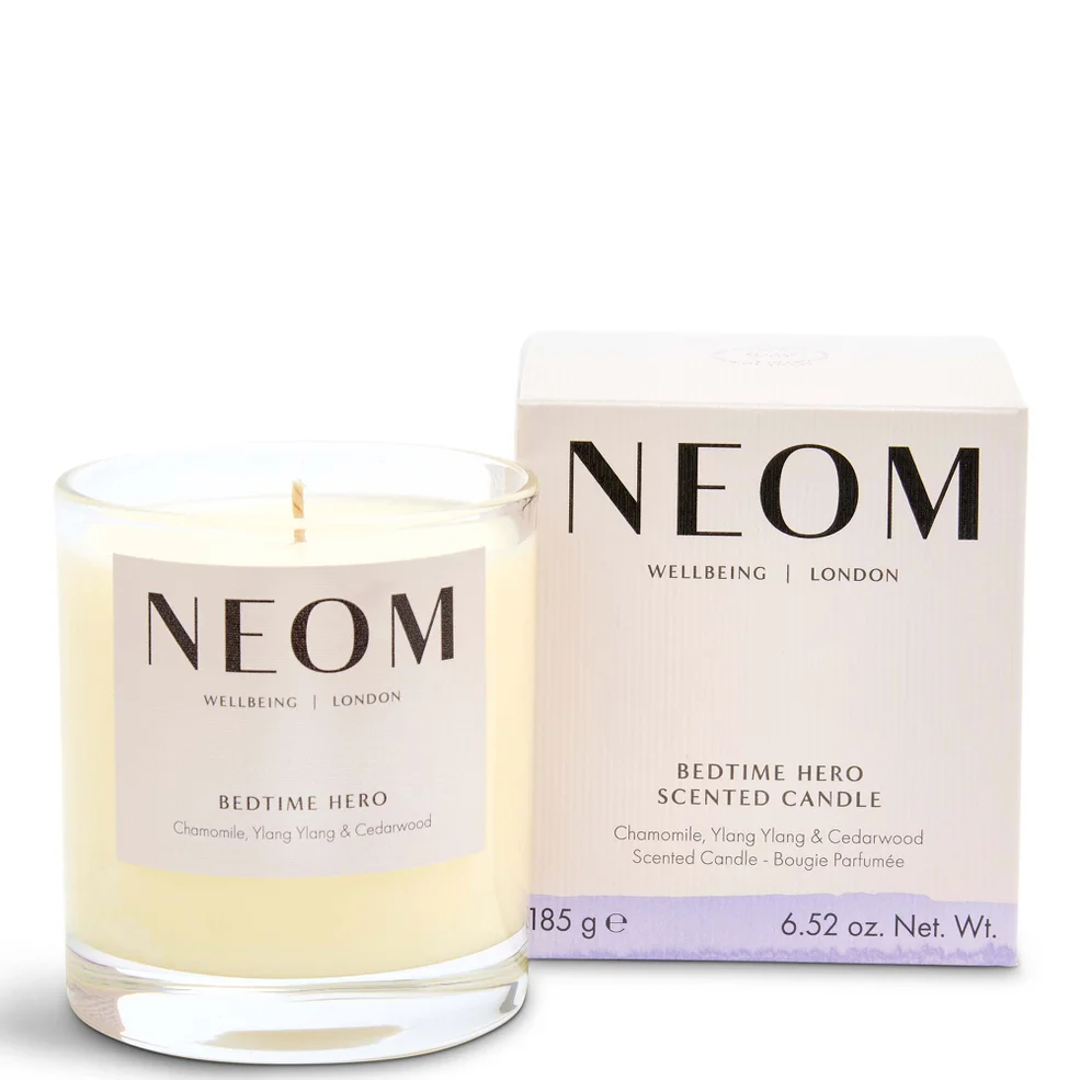 NEOM Bedtime Hero Standard Scented Candle 185g Image 1