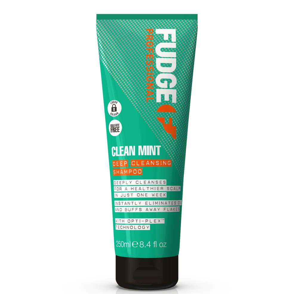 Fudge Professional Clean Mint Shampoo 250ml Image 1