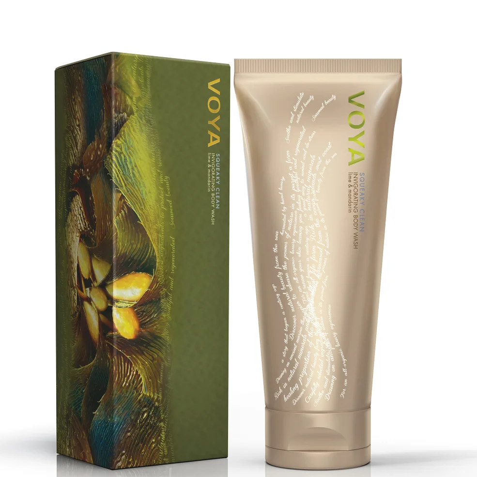 VOYA Squeaky Clean Invigorating Body Wash 200ml Image 1