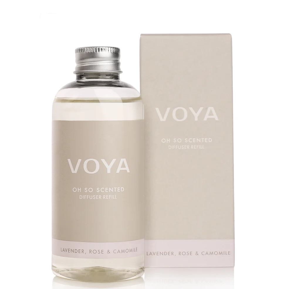 VOYA Oh So Scented Reed Diffuser Refill Lavender, Rose and Camomile 100ml Image 1
