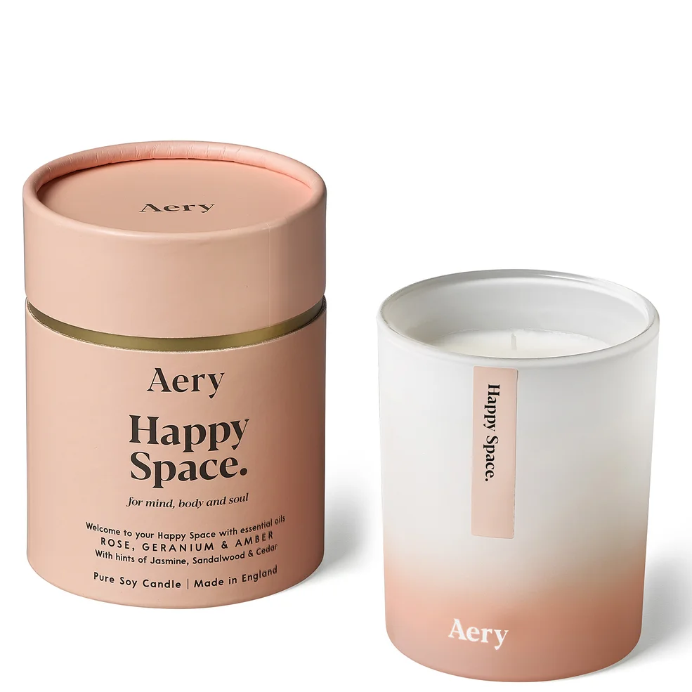 Aery Aromatherapy Candle - Happy Space Image 1