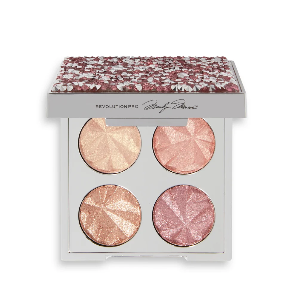 Revolution Pro X Marilyn Eye Quad - Pink Crystal Image 1