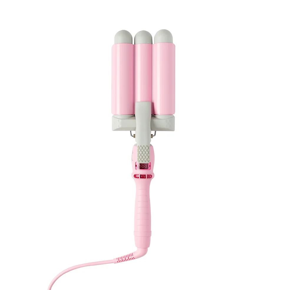 Mermade Hair Pink 32mm Waver EU Plug Image 1