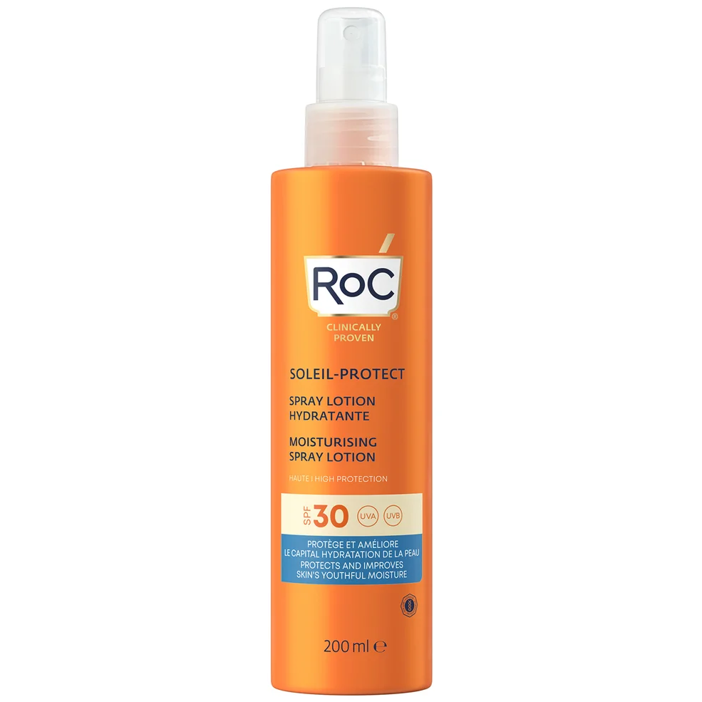 RoC Soleil-Protect Moisturising Spray Lotion SPF30 200ml Image 1