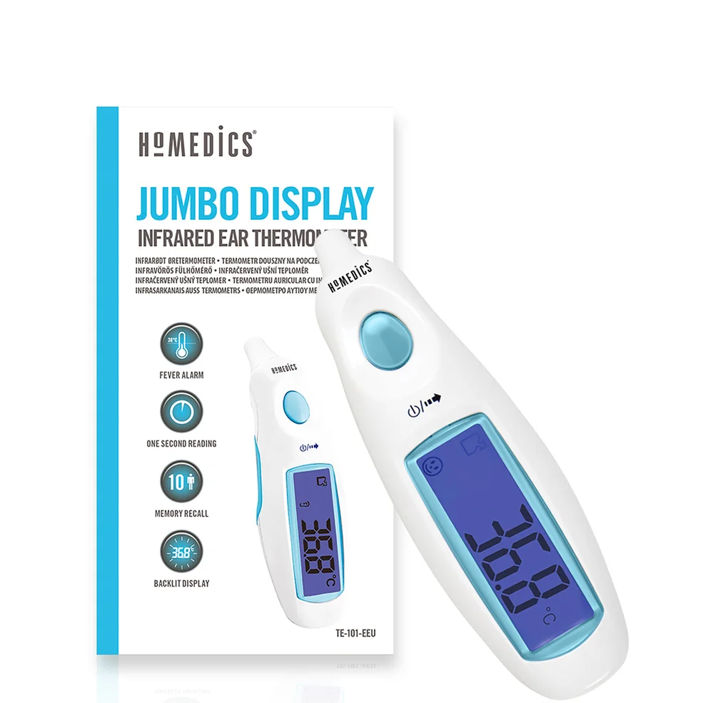 HoMedics Jumbo Display Ear Thermometer Image 1