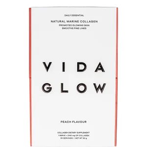 Vida Glow Natural Marine Collagen Sachets - Peach - undefined undefined