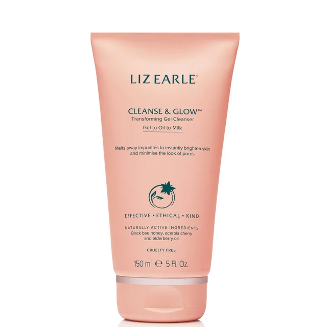 Liz Earle Cleanse & Glow Transforming Gel Cleanser 150ml Tube