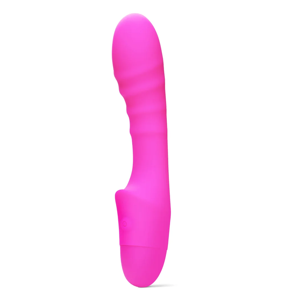 So Divine Pash Ribbed Vibrator Pink Image 1