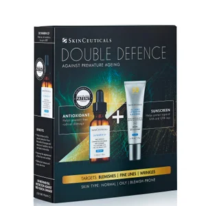 SkinCeuticals Double Defence Silymarin CF Kit for Oily/Blemish-Prone Skin - undefined undefined