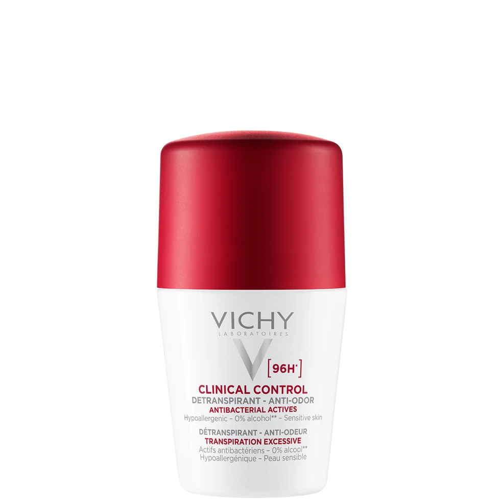 Vichy Clinical Control 96HR Protection Anti-Perspirant Roll-on Deodorant 50ml Image 1