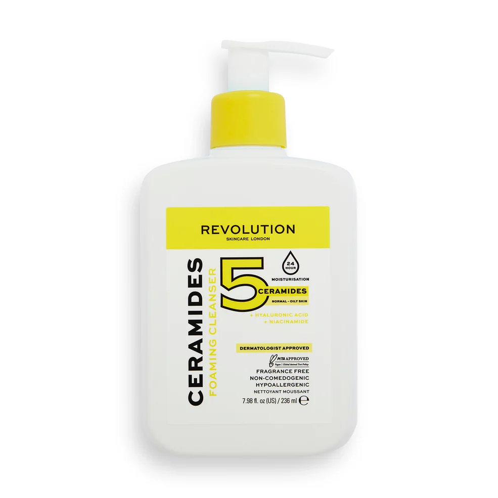 Revolution Skincare Ceramides Foaming Cleanser 236ml Image 1