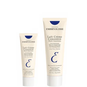 Embryolisse Lait-Crème Concentré Multi-Purpose Moisturiser Home and Away Duo - undefined undefined