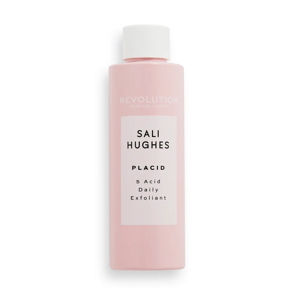 Revolution Skincare X Sali Hughes Placid 5-Acid Daily Exfoliant 150ml Image 1