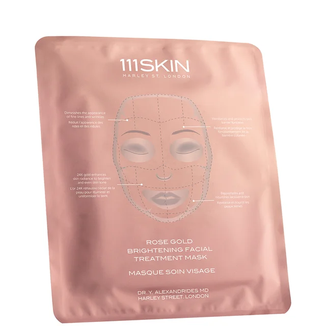 111SKIN Rose Gold Brightening Facial Treatment Mask (Various Options)