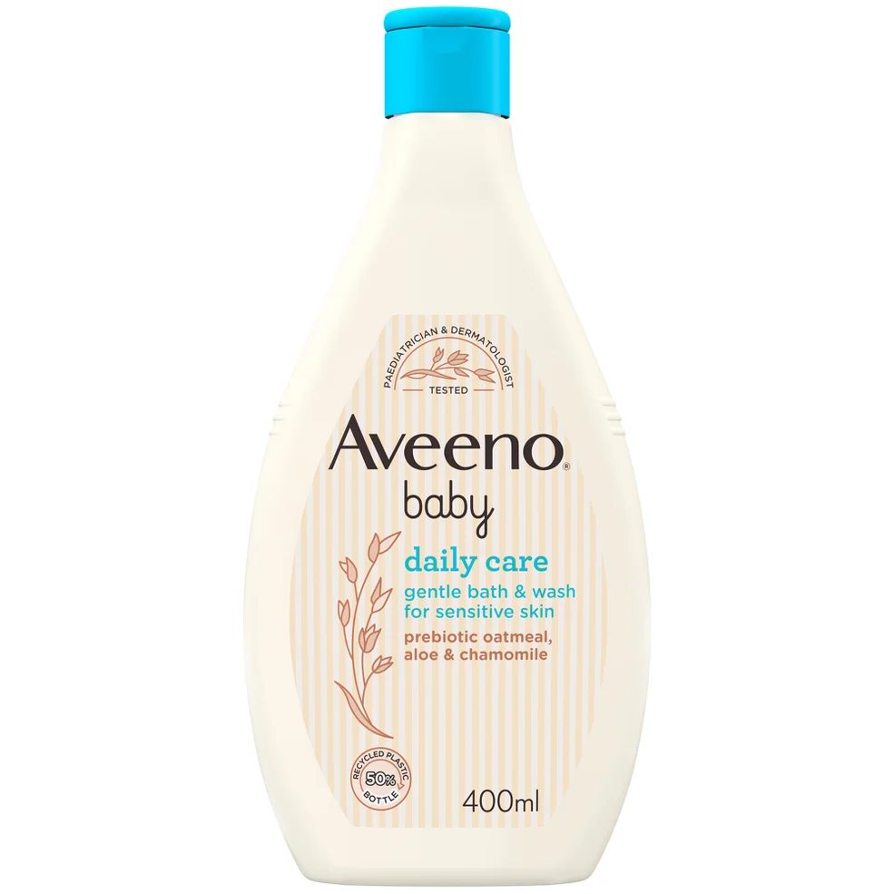 Aveeno Baby Daily Care Gentle Bath and Wash 400ml Image 1