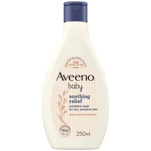 Aveeno Baby Soothing Relief Emollient Wash 250ml - undefined undefined