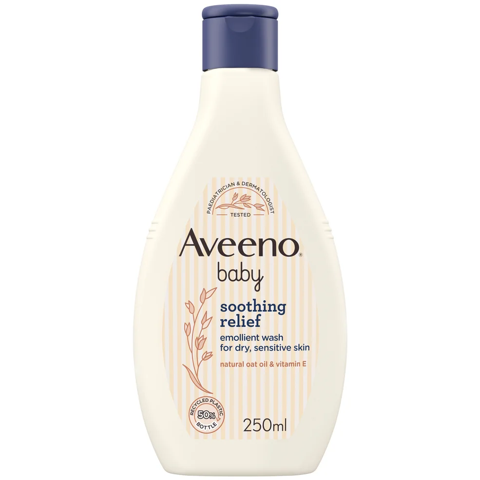 Aveeno Baby Soothing Relief Emollient Wash 250ml Image 1