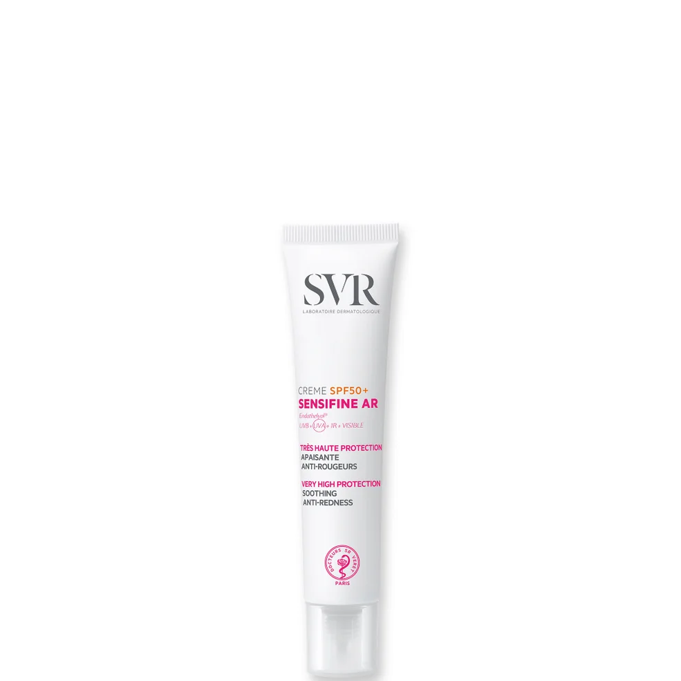 SVR SENSIFINE AR SPF50+ Calming Daily Face SPF Rosacea Cream, UVB/UVA Anti-Redness Sunscreen for Sensitive Skin 40ml Image 1