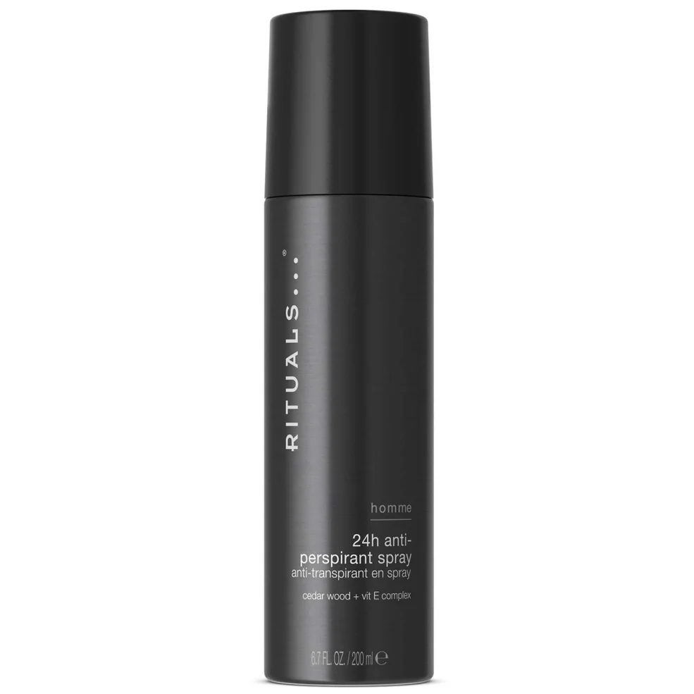 Rituals Homme Collection Cedar Wood and Vitamin E Complex 24H Anti-Perspirant Spray 200ml Image 1