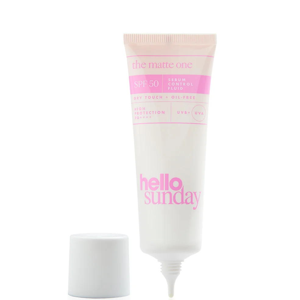 Hello Sunday The Matte One Sebum Control Fluid SPF50 50ml Image 1