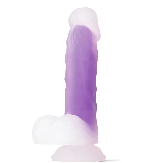 So Divine Glorious Real Skin Feel Dildo - Purple