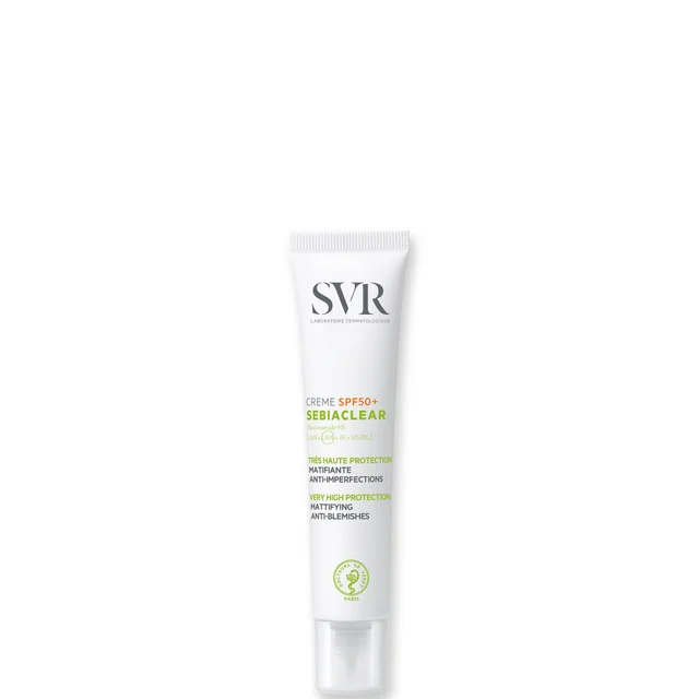 SVR SEBIACLEAR SPF50+ Daily Face SPF Cream For Acne-Prone, Oily, Combination Skin, 40ml