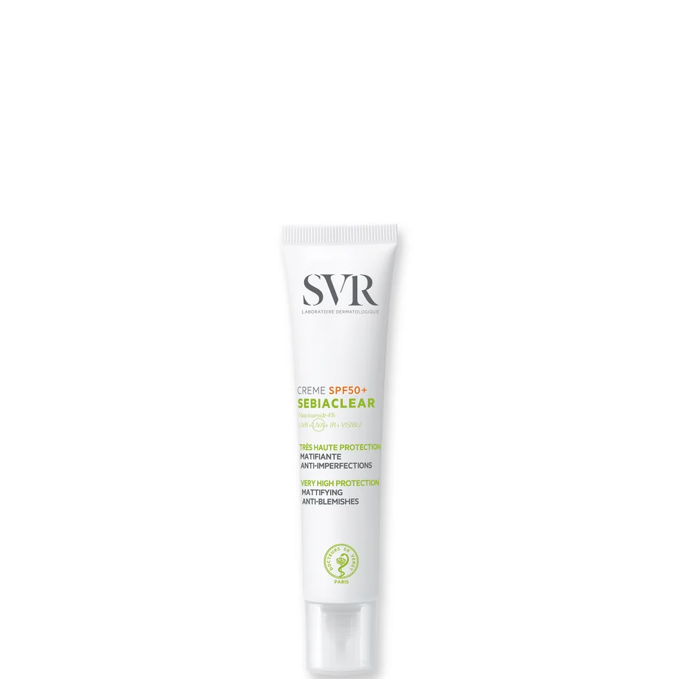 SVR SEBIACLEAR SPF50+ Daily Face SPF Cream For Acne-Prone, Oily, Combination Skin, 40ml Image 1