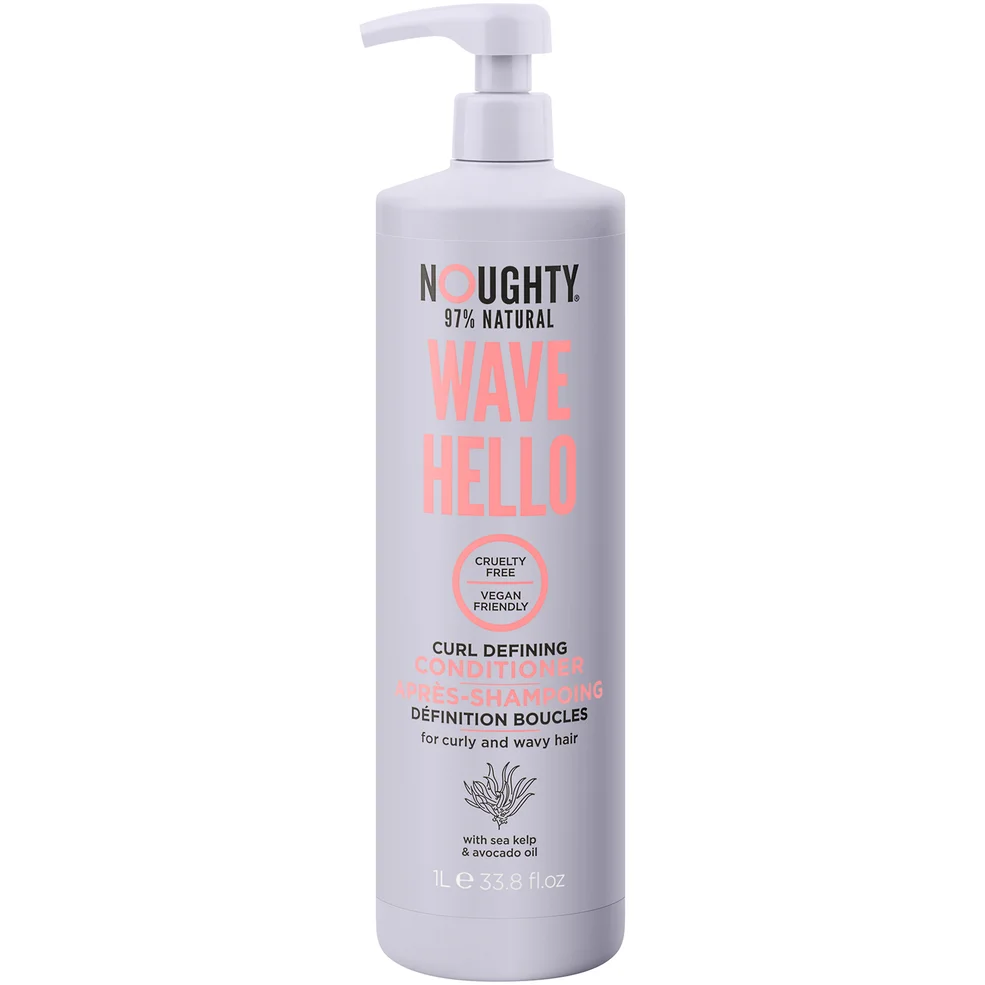 Noughty Wave Hello Conditioner 1000ml Image 1