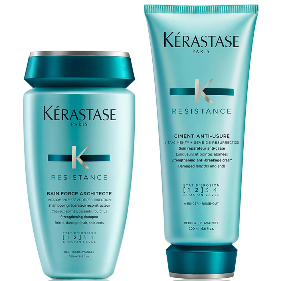 Kérastase Resistance Strengthening Duo For Fine To Medium Hair Image 1